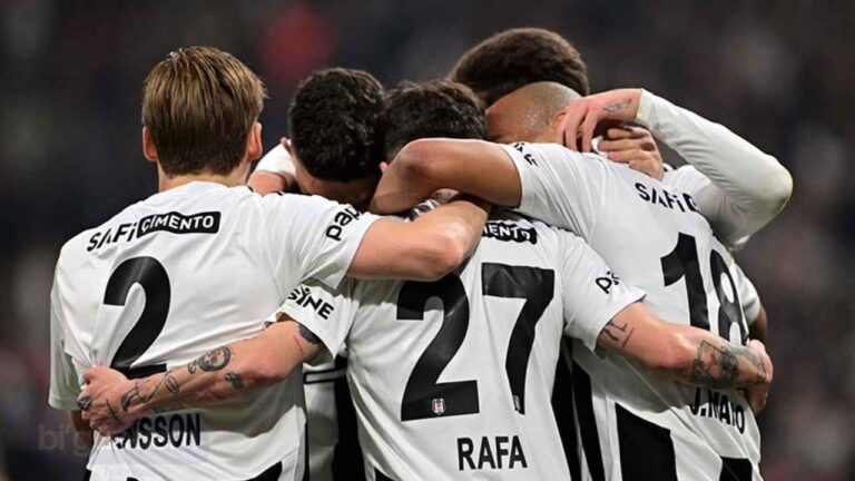 Derbi Zaferi Beşiktaş'ın! Beşiktaş 2 Galatasaray 1