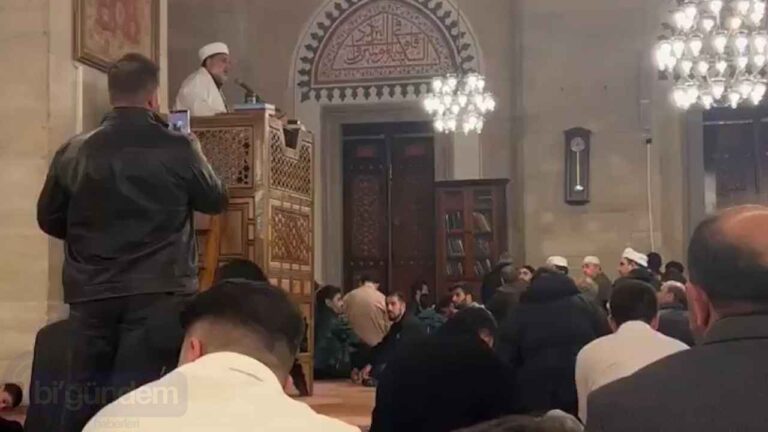 Camii imamından provokatif sözler